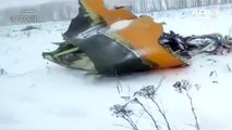 مصرع 71 شخصا في تحطم طائرة ركاب روسية قرب موسكو