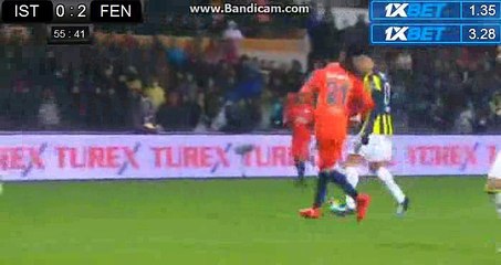 Fernandao second Goal - Basaksehir 0-2 Fenerbahce