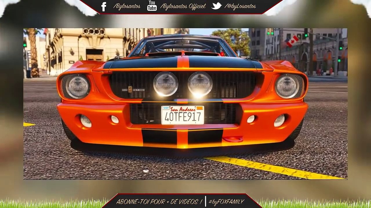 SHELBY MUSTANG GT500 1967 SUR GTA5