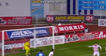 Theodoros Vasilakakis Goal - Atromitos 1-0 Olympiacos