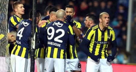 Fenerbahçe, Medipol Başakşehir Engelini 2-0'la Geçti