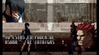 SvC Chaos: SNK vs. Capcom  Todos los dialogos de Shiki en Español más final