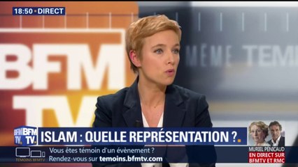Autain se dit "terrifiée" par le traitement de la polémique Mennel et l’oppose à Zemmour et Orelsan