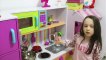 ÖYKÜNÜN YENİ OYUNCAK MUTFAĞI , Kidkraft Kids Toy Kitchen play time
