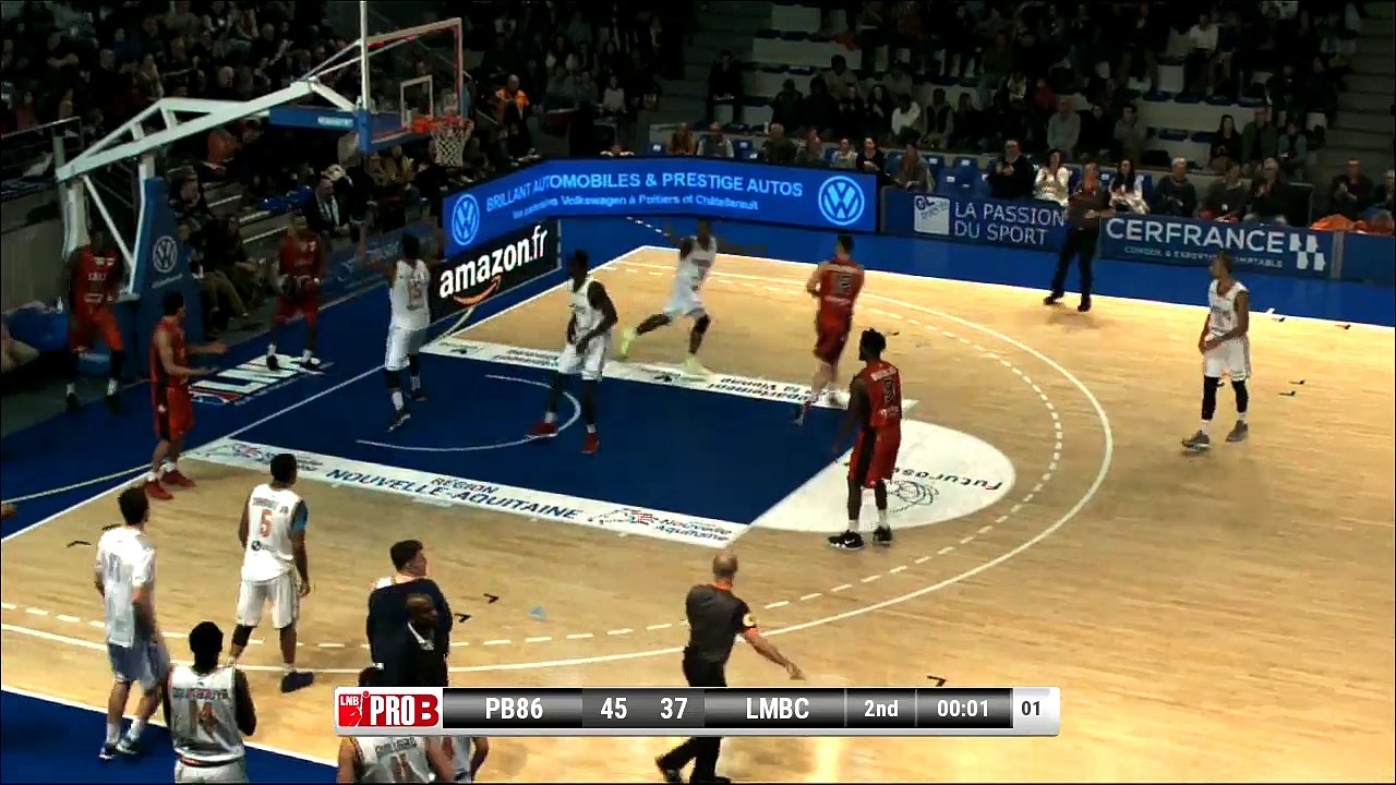 Pro B - J19 : Poitiers vs Lille