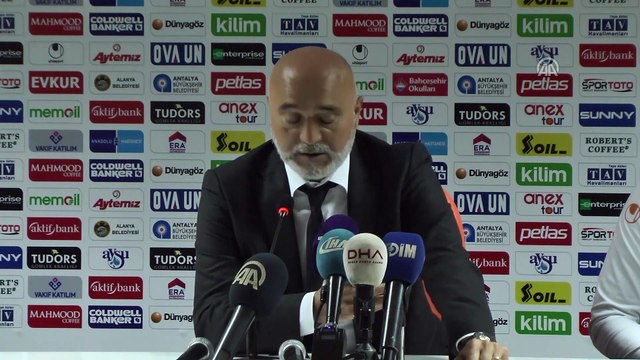 Aytemiz Alanyaspor - Atiker Konyaspor maçının ardından - ANTALYA