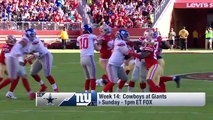 Dallas Cowboys vs. New York Giants | NFL Week 14 Game Preview | NFL Playbook