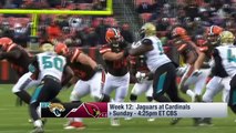 Jacksonville Jaguars vs. Arizona Cardinals | NFL Week 12 Game Preview | NFL Playbook