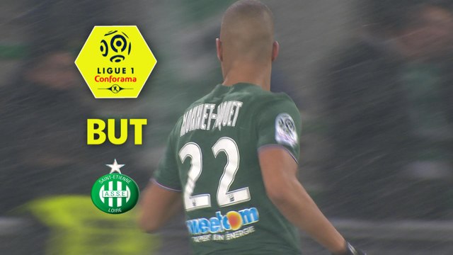 But Kévin MONNET-PAQUET (9ème) / AS Saint-Etienne - Olympique de Marseille - (2-2) - (ASSE-OM) / 2017-18