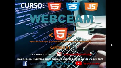 Curso HTML5, CSS3 y Javascript - Capitulo HTML5 # 1 Introducción.