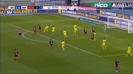 Diego Laxalt  Goal HD - Chievo	0-1	Genoa 11.02.2018