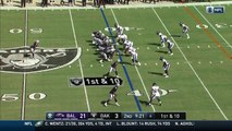 EJ Manuel Scrambles & Finds Michael Crabtree for the Long TD! | Ravens vs. Raiders | NFL Wk 5