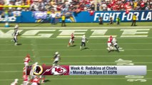 Washington Redskins vs. Kansas City Chiefs | Week 4 Game Preview | NFL Playbook