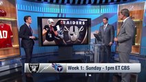 Oakland Raiders vs. Tennessee Titans | Week 1 Game Preview | NFL Playbook