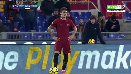 Federico Fazio  Goal HD - AS Roma	1-1	Benevento 11.02.2018