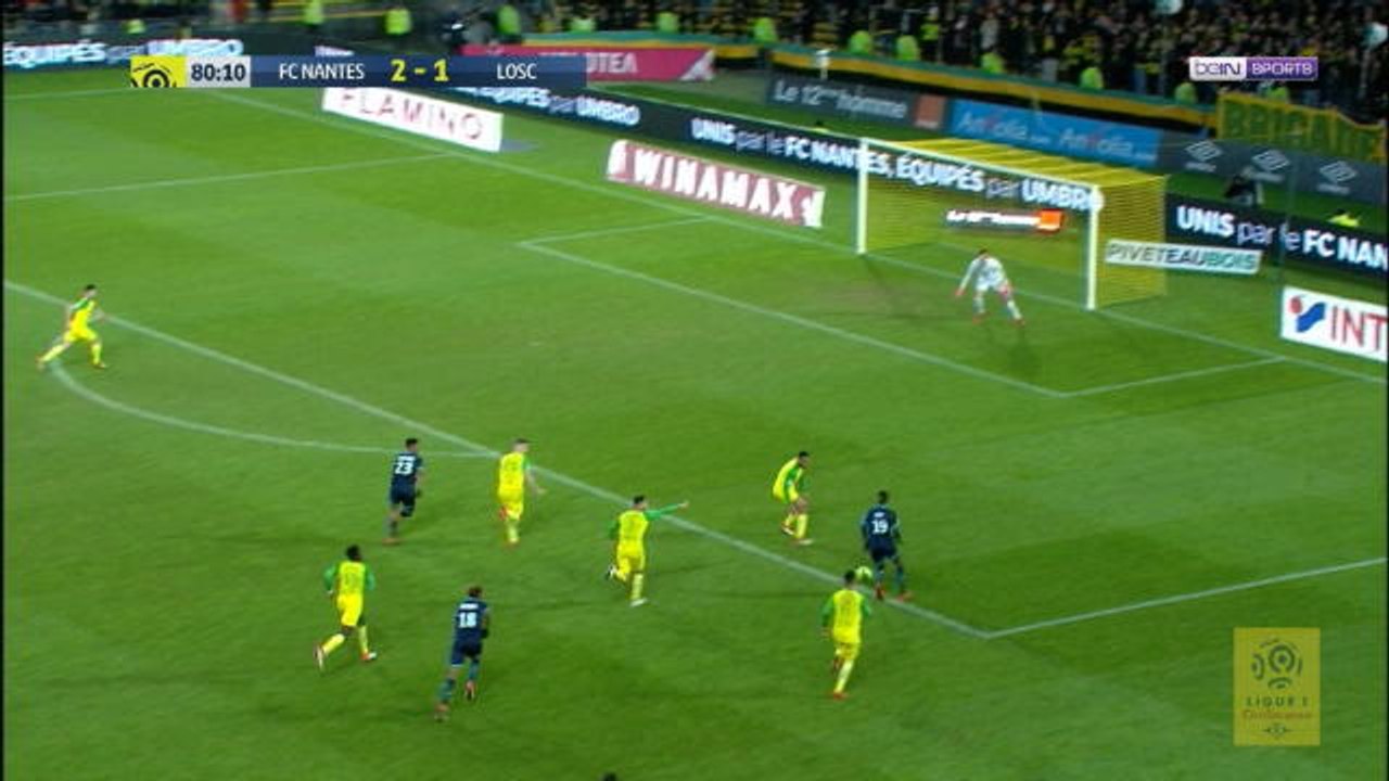 Lille's Pepe snatches the equalizer for Lille after great team movement
