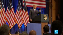 US - President Donald Trump unveils national security plan, drops climate change