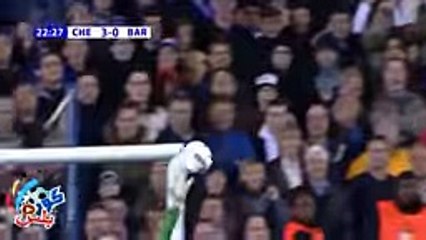 جنون المعلق عندما اهان تسيلسي عمالقة برشلونة 4-2 في الابطال 2005