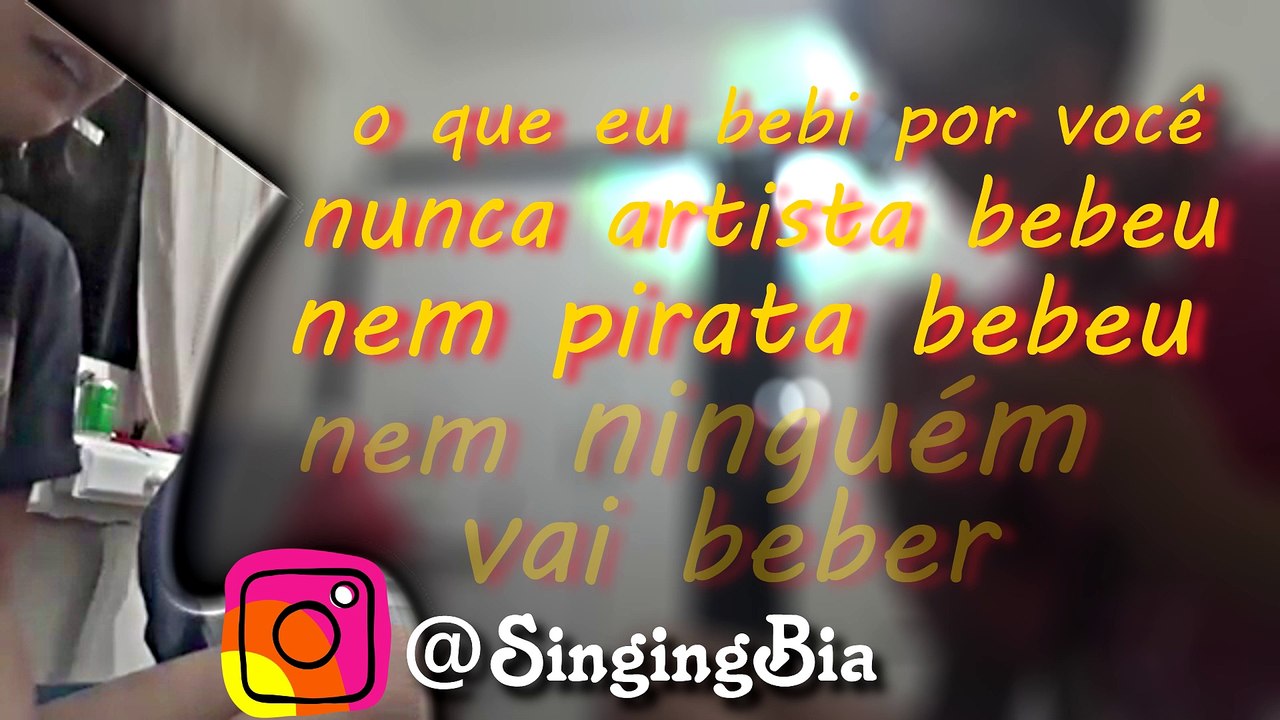 Clarisse Falcão - O que eu bebi (SingingBia Instagram Cover)
