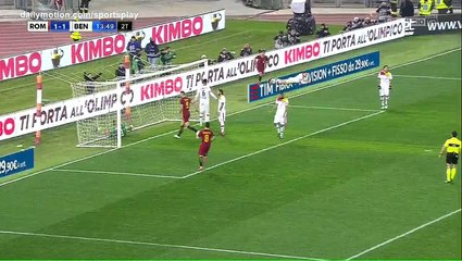 Edin Dzeko Goal HD - AS Roma 2 - 1 Benevento - 11.02.2018 (Full Replay)