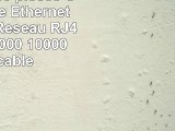 3m  rouge  10 pièces  CAT6a Câble Ethernet Set  Câble Réseau RJ45  10  100  1000