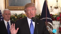 US president Donald Trump: “it is time to officially recognize Jerusalem as the capital of Israel”