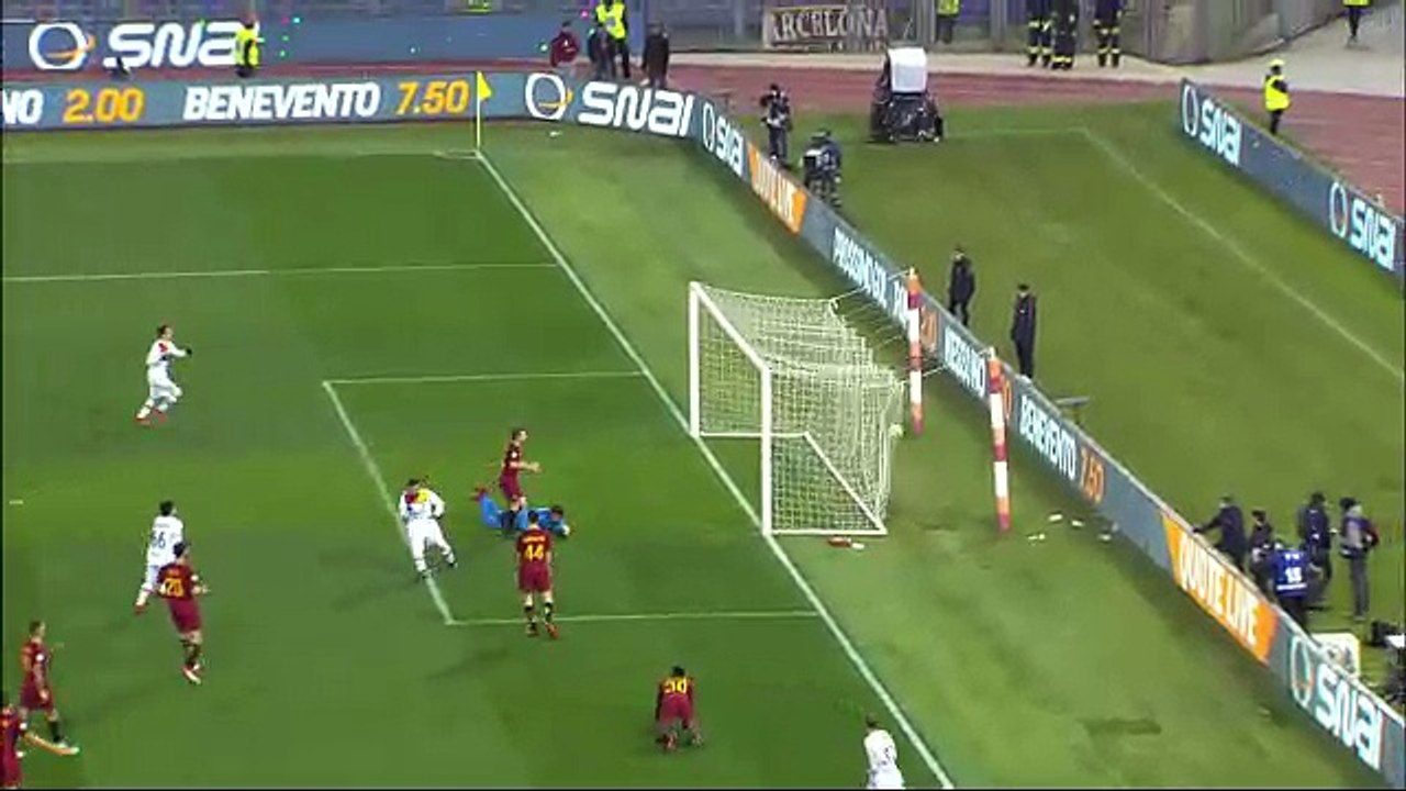Enrico Brignola Goal HD - AS Roma	4-2	Benevento 11.02.2018