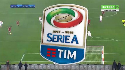 Cengiz Under  Goal HD -AS Roma	4-1	Benevento 11.02.2018