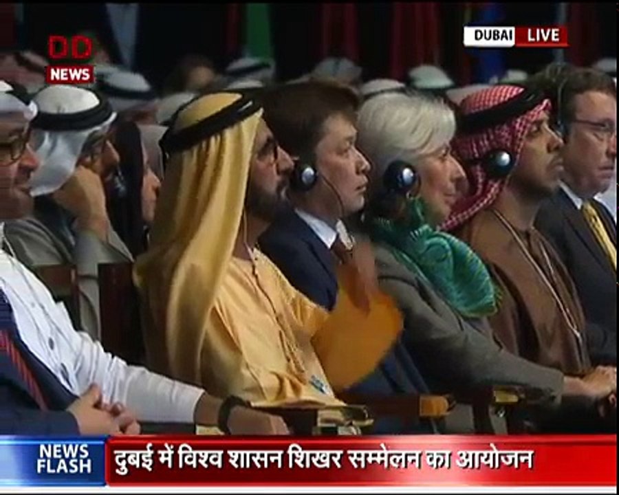 PM Narendra Modi addresses gathering at the World Government Summit in Dubai