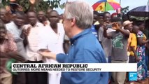 Exclusive: UN chief Guterres says more peacekeepers needed in Central African Republic