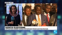 Kenya: Why has opposition leader Raila Odinga withdrawn from Oct. 26 election re-run?