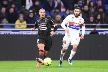 Lyon - Rennes but Wahbi Khazri (0-1)