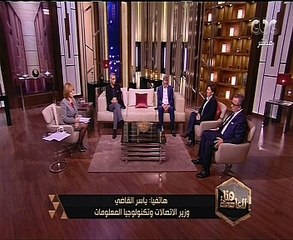 وزير الاتصالات: قريبا إعلان سرعة الإنترنت الأرضى 4 ميجا.. والمحمول 20 حاليا