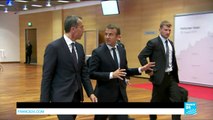 Macron pushes EU labour rule changes on central Europe tour