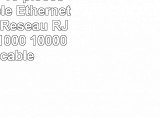 10m  rouge  10 pièces  CAT6a Câble Ethernet Set  Câble Réseau RJ45  10  100  1000