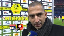 Interview de fin de match : Olympique Lyonnais - Stade Rennais FC (0-2)  - Résumé - (OL-SRFC) / 2017-18