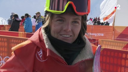 JO 2018 : Snowboard - Half-pipe Femmes. Mirabelle Thovex : "Il aurait fallu aller plus haut"