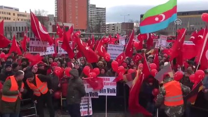 Almanya'da "Birlik, Beraberlik ve Kardeşlik Mitingi"