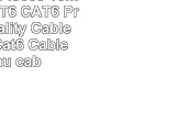 TPFNet 10 Pièces 15m mètres CAT6  CAT6 Premium Quality Câble Ethernet Cat6  Câble