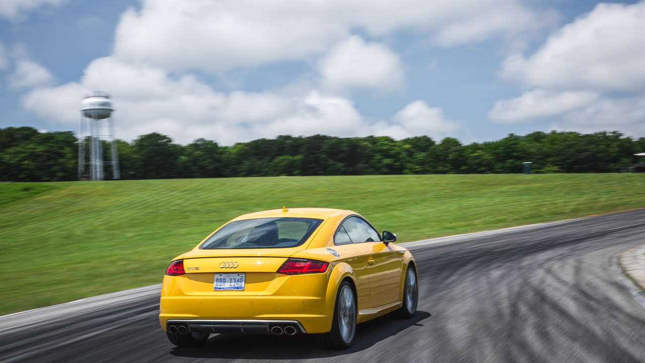 Audi TTS at Lightning Lap 2016