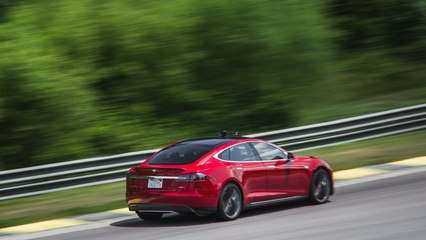Tesla Model S P85D at Lightning Lap 2016