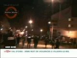 2ème nuit d'émeute à Villiers-le-Bel (M6)