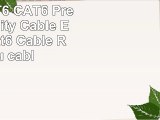 TPFNet 10 Pièces 1m mètres CAT6  CAT6 Premium Quality Câble Ethernet Cat6  Câble