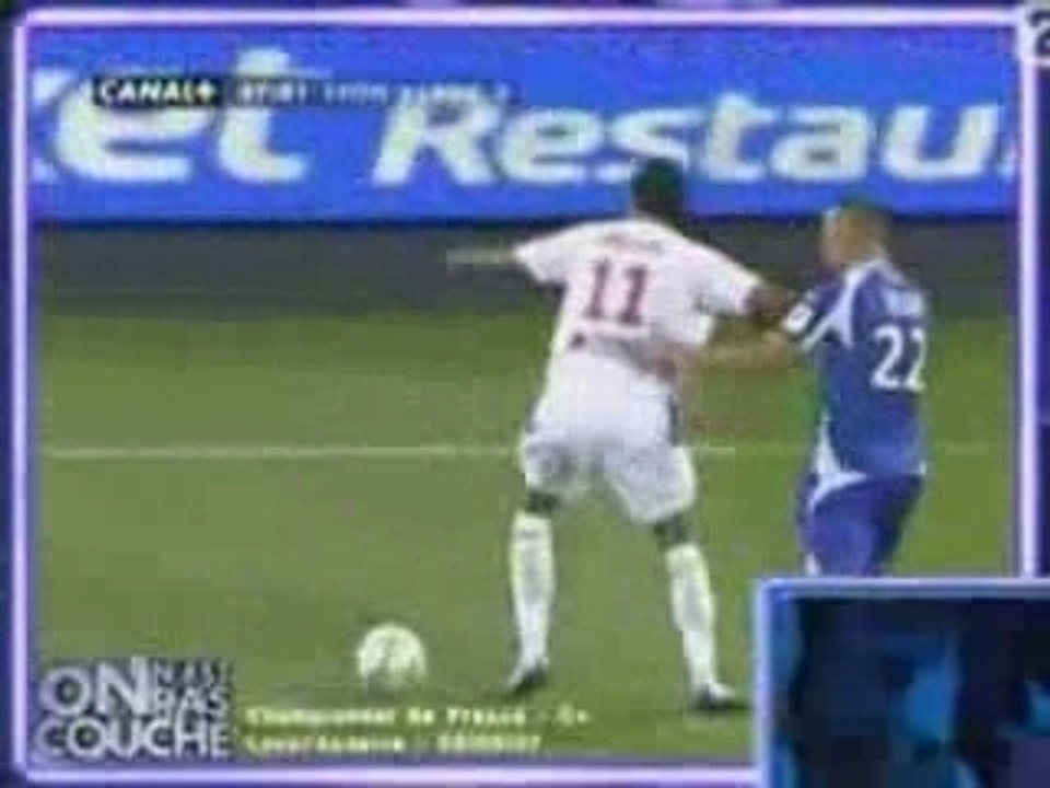 Les coulisses d'un match de football