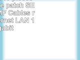 10m  Violet  10 pièces  CAT7 câble patch SET SFTP PiMF Câbles réseau Ethernet LAN