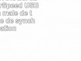 Câble USB VANDESAIL 2Pack SuperSpeed USB 30 mâle à mâle de type A Câble de