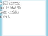 50m  pourpre  1 pièce  CAT6 Câble Ethernet  Câble Réseau RJ45  10  100  1000 Mos