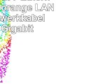 MHP 30m Cat 7 Ethernet CORDON orange  LAN RJ45 Netzwerkkabel Gris 10 Gigabit