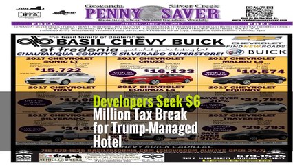 Developers Seek $6 Million Tax Break for Trump-Managed Hotel