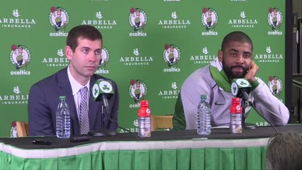 Kyrie Irving, Brad Stevens On Paul Pierce Getting His Number Retired